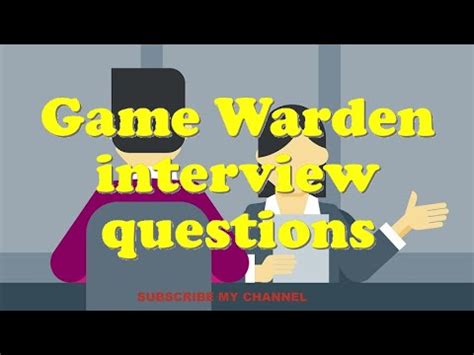 Game Warden Question .